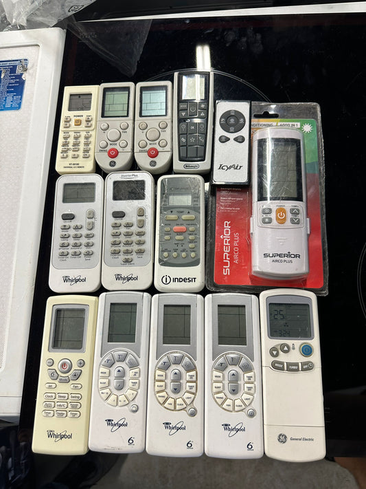 Telecomenzi aparate de aer conditionat Whirlpool, Indesit, DeLonghi, universale