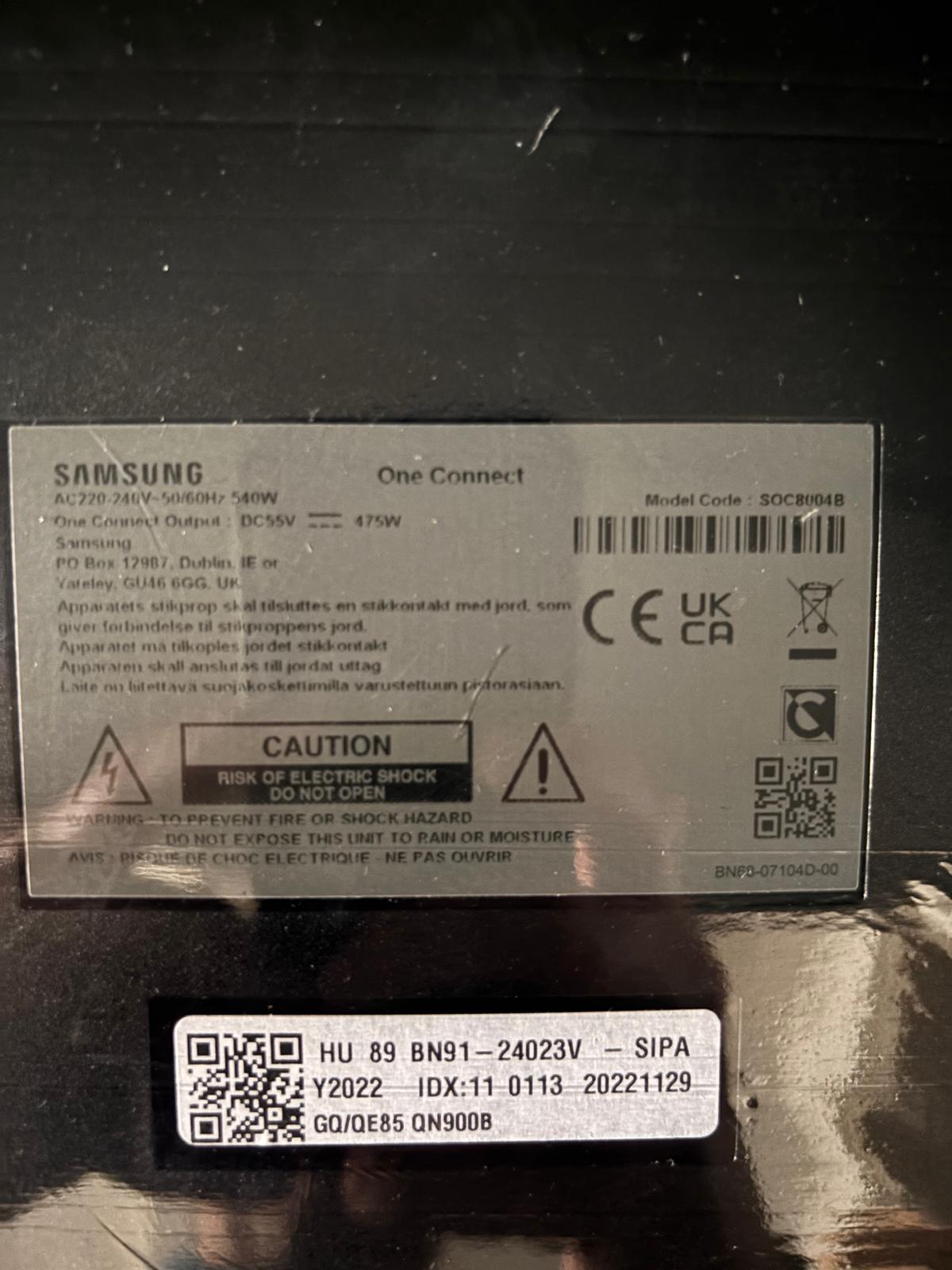 One Connect Box original SAMSUNG BN91-24023V