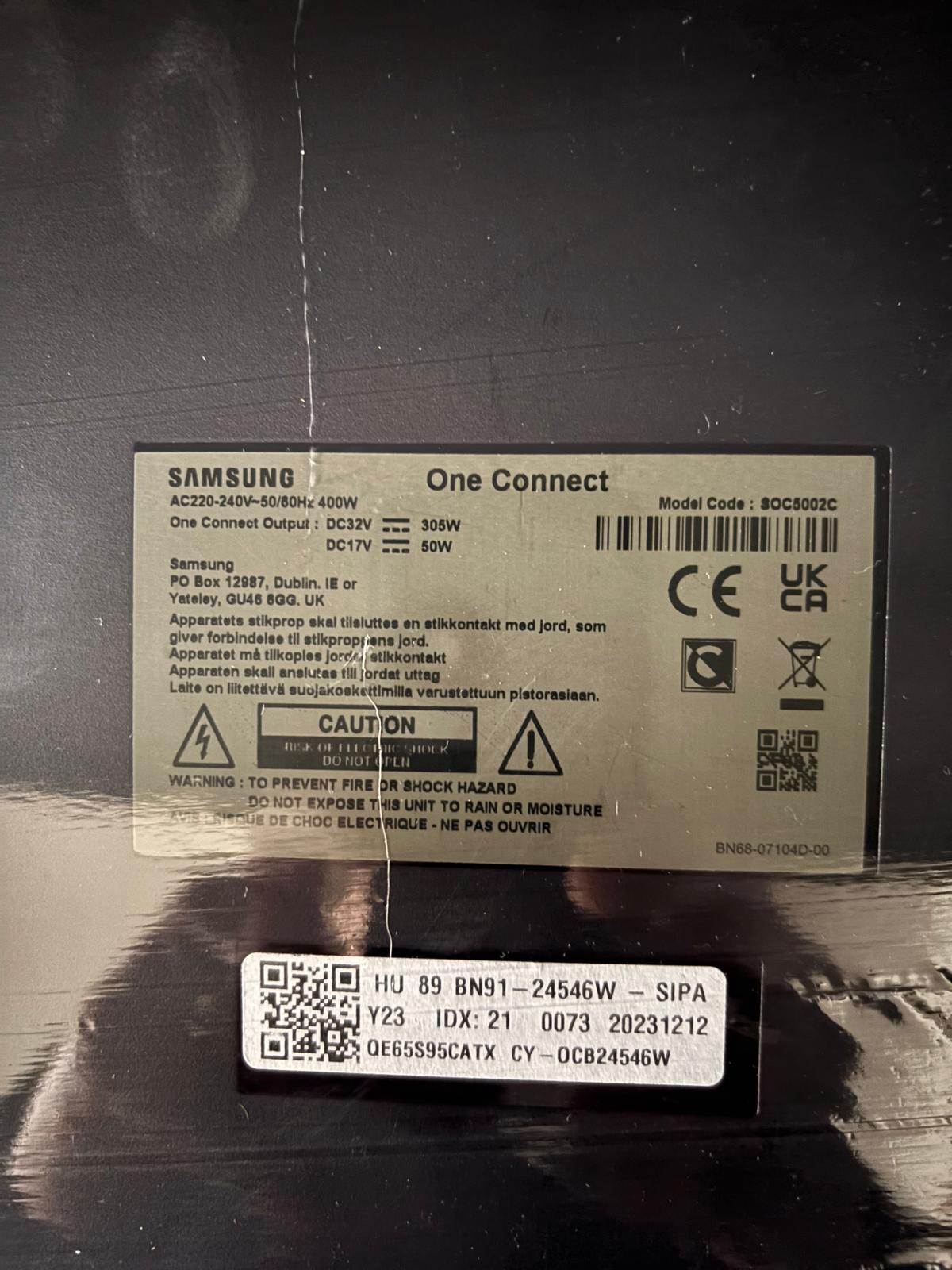 One Connect Box original SAMSUNG BN91-24546W