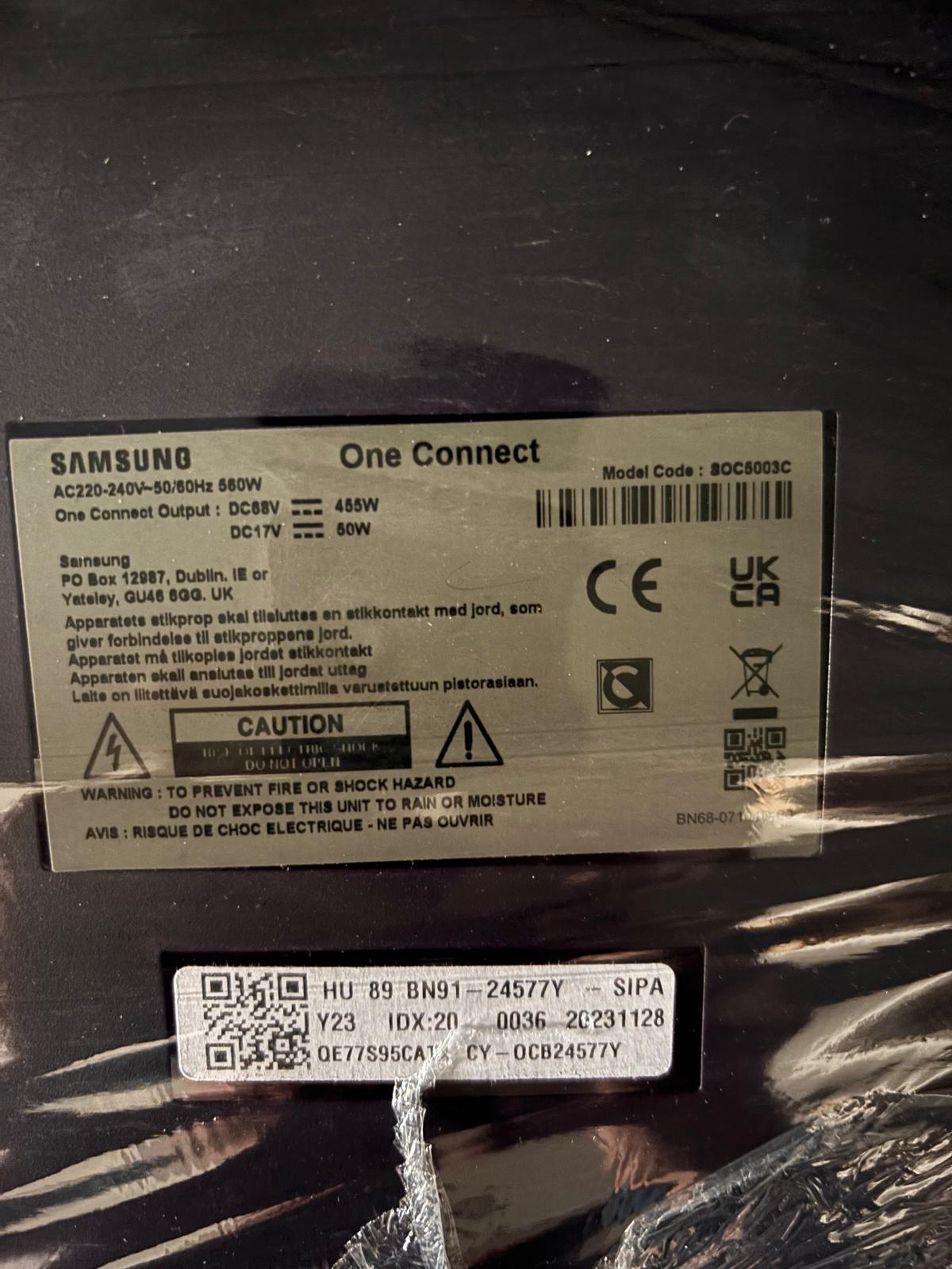 One Connect Box original SAMSUNG BN91-24577Y