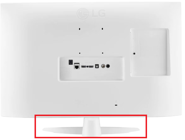 Picior suport TV original pentru Televizor / Monitor LG 27TQ615S-WZ, Alb