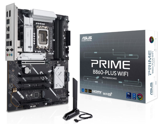 Placa de baza ASUS PRIME B860-PLUS WIFI, Socket LGA1851, Resigilata