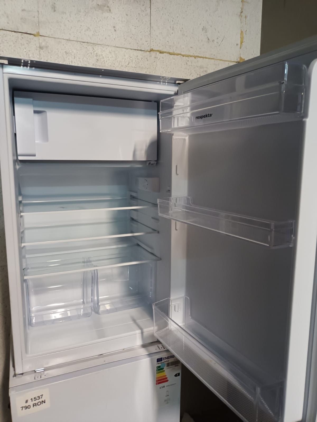 RESPEKTA KS 88.0 A+ frigider (F, 875 mm înălțime, alb)