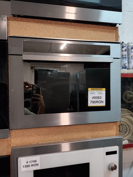 WHIRLPOOL - AMW869IXL cuptor cu microunde Ć®ncorporat cu grÄtar