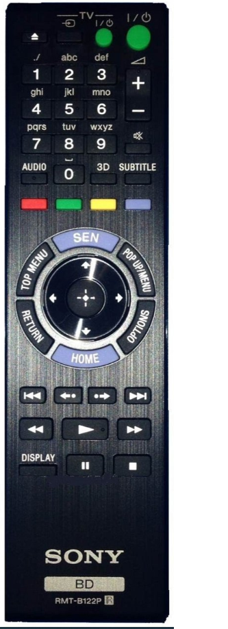 Telecomanda SONY BLU-Ray RMT-B122P