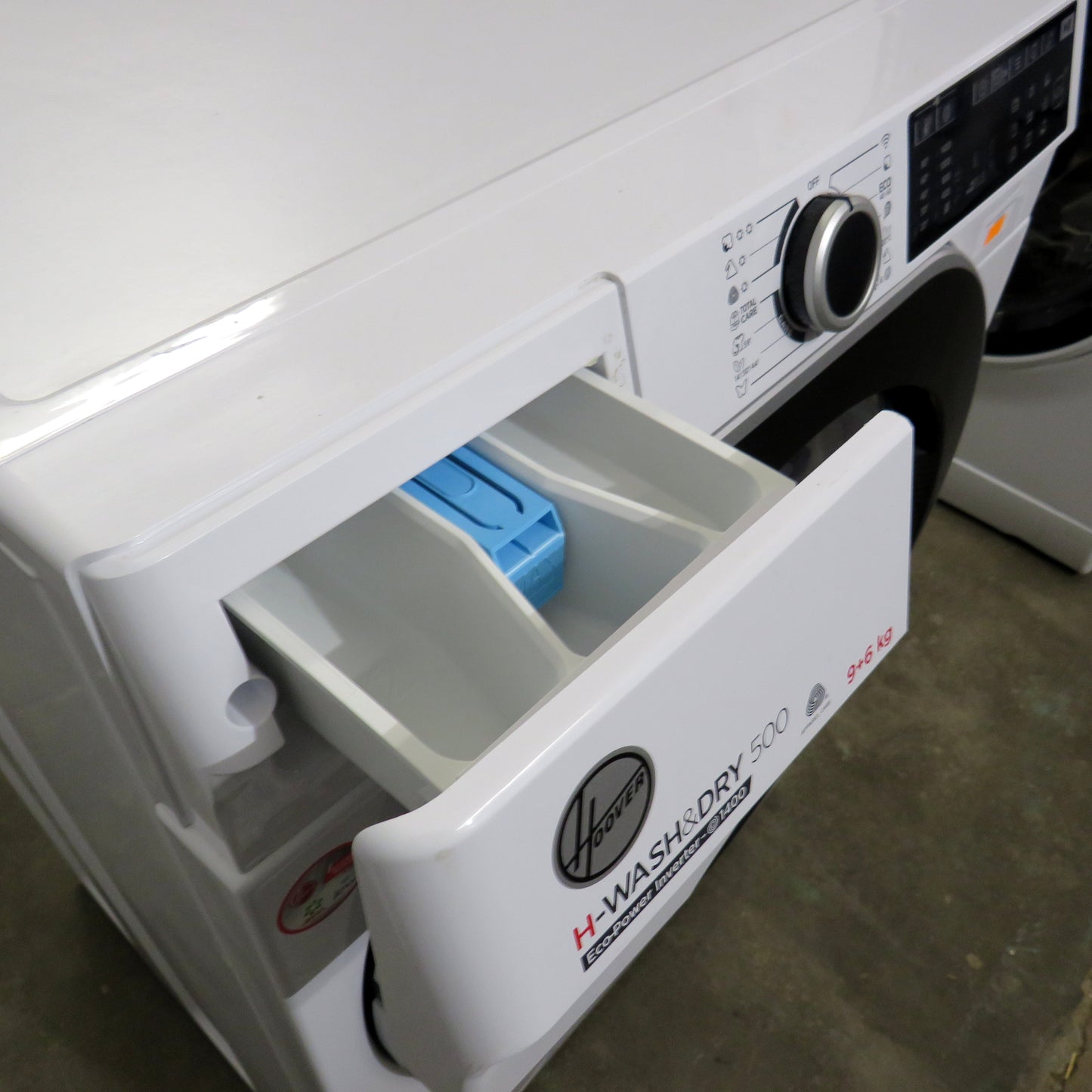 Mașină de spălat+uscător HOOVER 9 kg 1400 rpm HDQ496AMBS/1-S