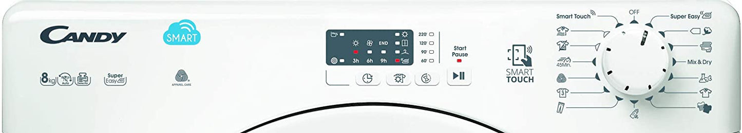 Uscator de rufe , condensare, Candy CS C8LF-S