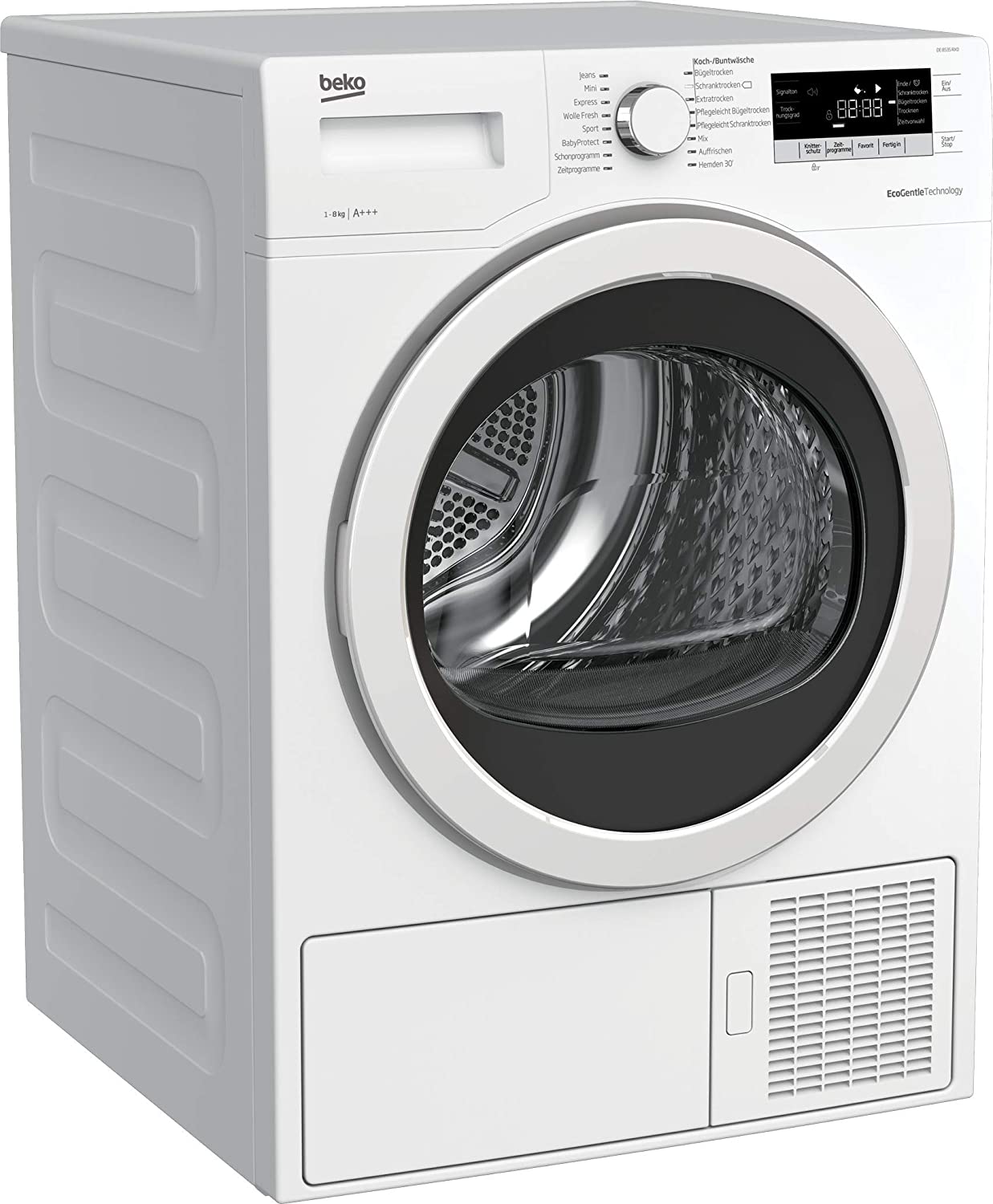 Uscator de rufe , pompa de caldura , Beko DE8535RX0