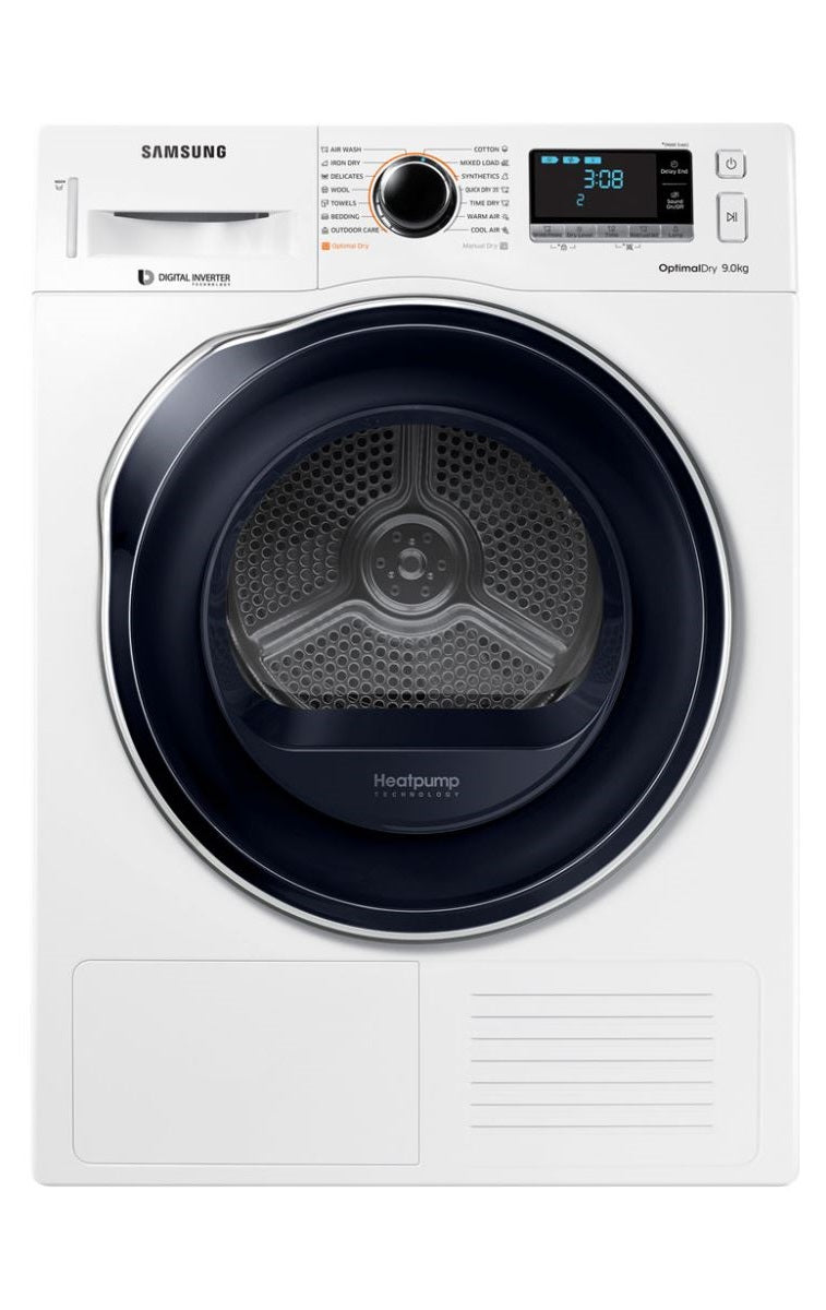 Uscator de rufe SAMSUNG DV90M6200CW/EN, pompa de caldura