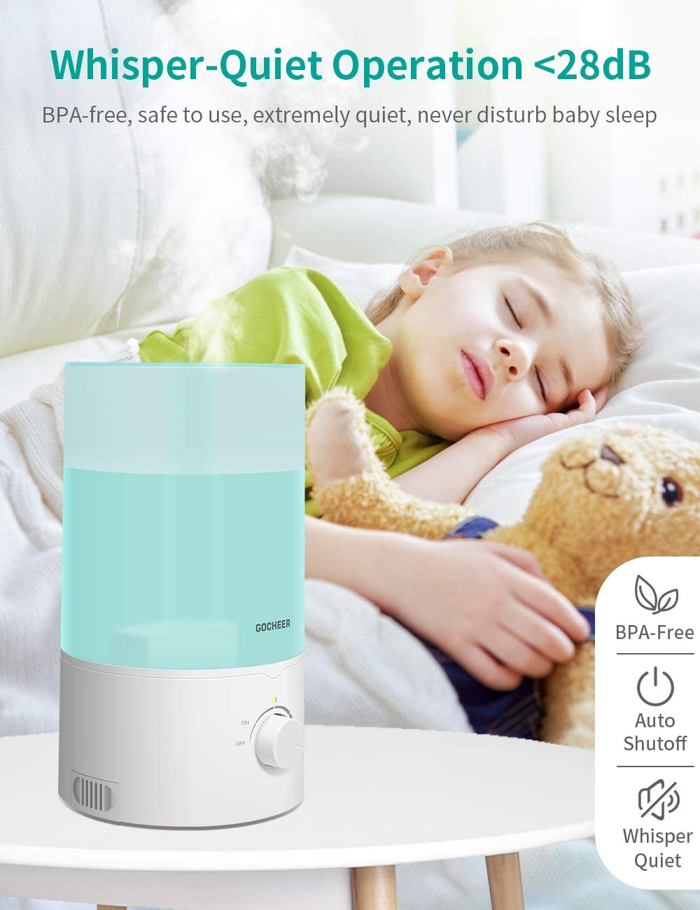 Umidificator Gocheer 6 L