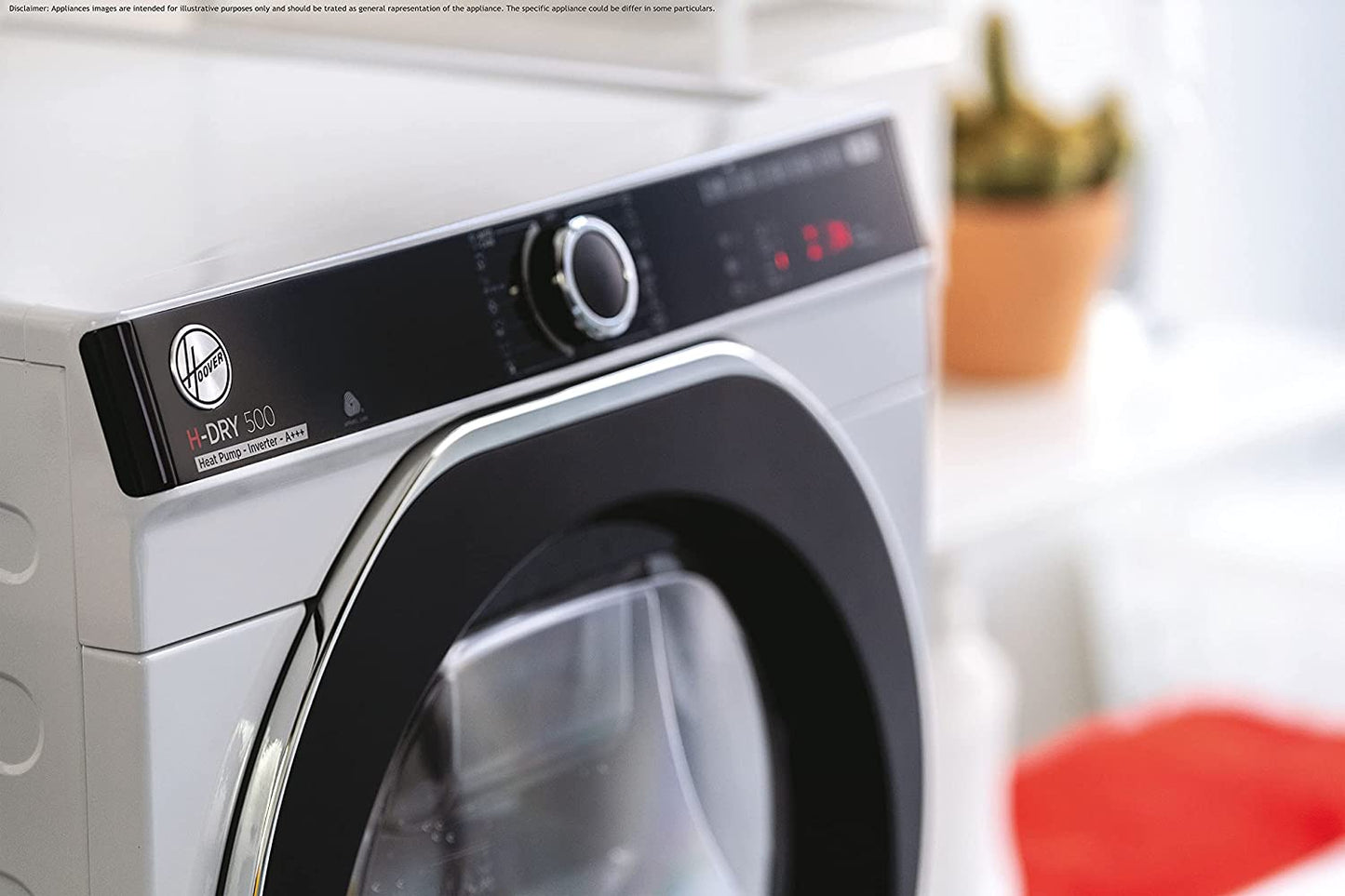 Uscator de rufe, pompa de caldura, Hoover  H-DRY 500 NDPEH9A2TCBEXS-S