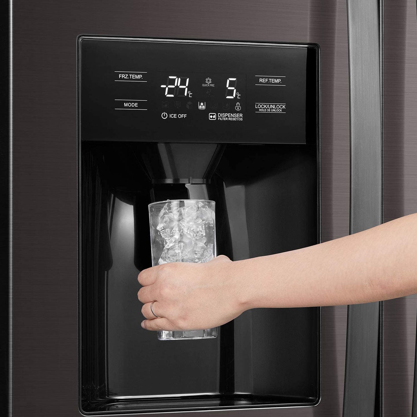 Side by Side Midea KS-DDX 6.32 WT