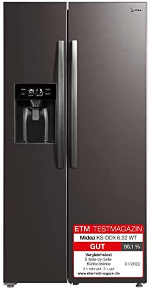 Side by Side Midea KS-DDX 6.32 WT