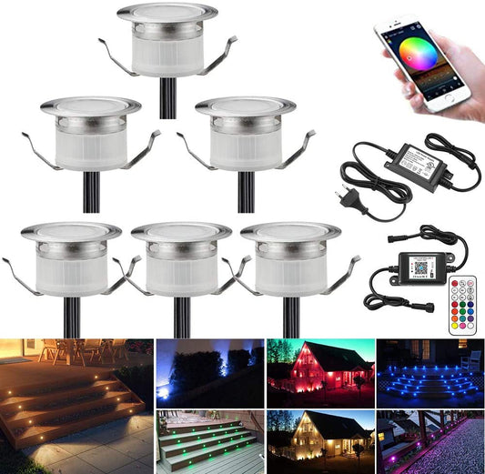 Set 6 Spoturi Ʈncastrate Ʈn podea