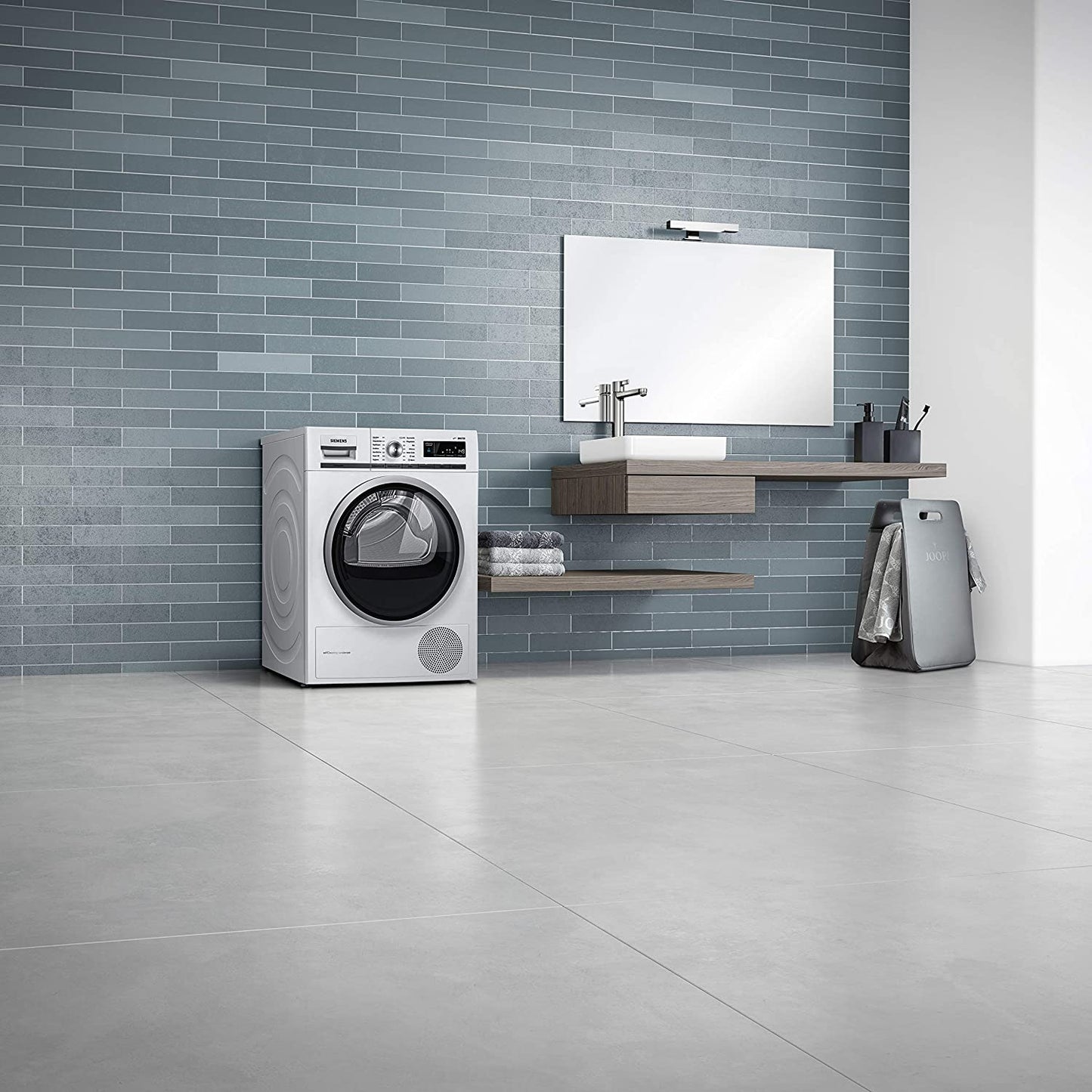 Uscator de rufe, pompa de caldura, Siemens WT47W5W0 iQ700