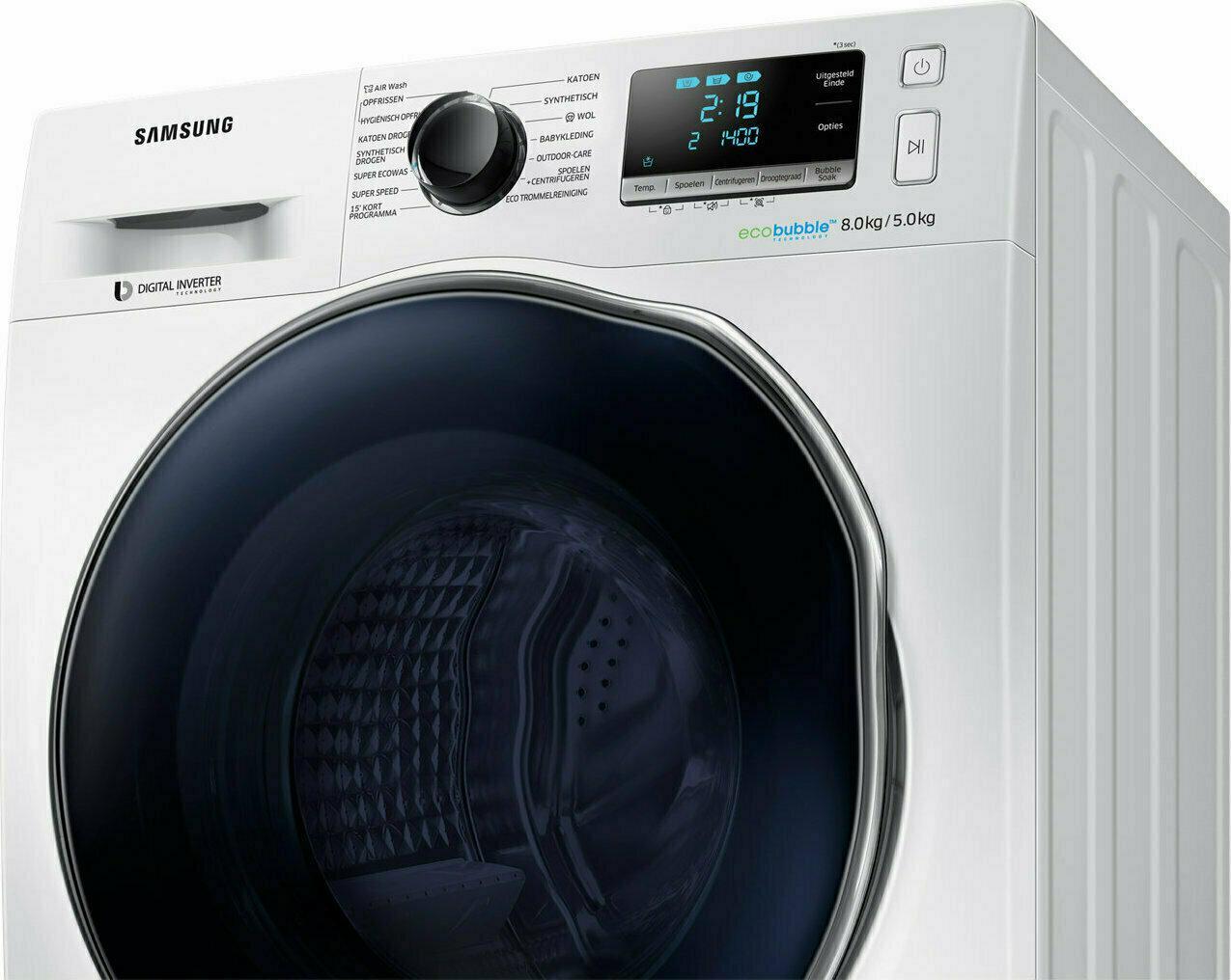 Masina de spalat rufe si uscator SAMSUNG WD80J6A00AW/EN