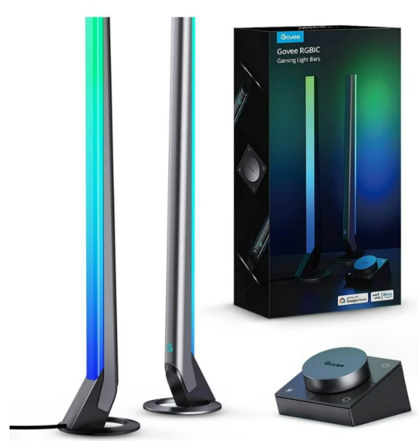 GAMING LIGHT BARS LED RGBIC inteligente GOVEE, RESIGILAT, Cod H6047