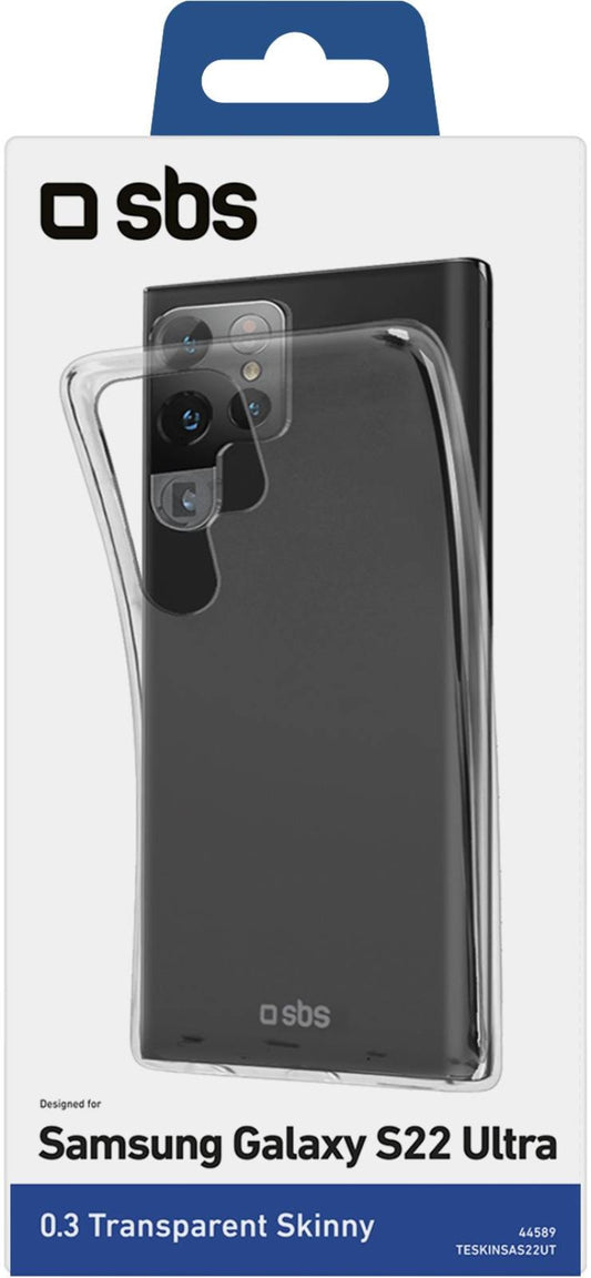 Husa telefon SBS pentru Samsung Galaxy S22 Ultra, Transparenta, SBS Skinny