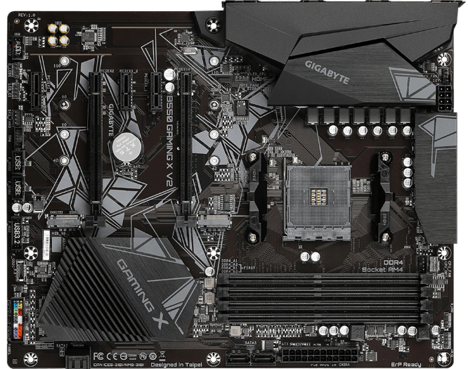 Placa de baza GIGABYTE B550 GAMING X V2, Resigilata