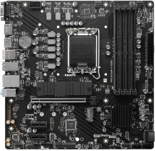 Placa de baza MSI PRO B760-PII, Socket LGA1700, Resigilata