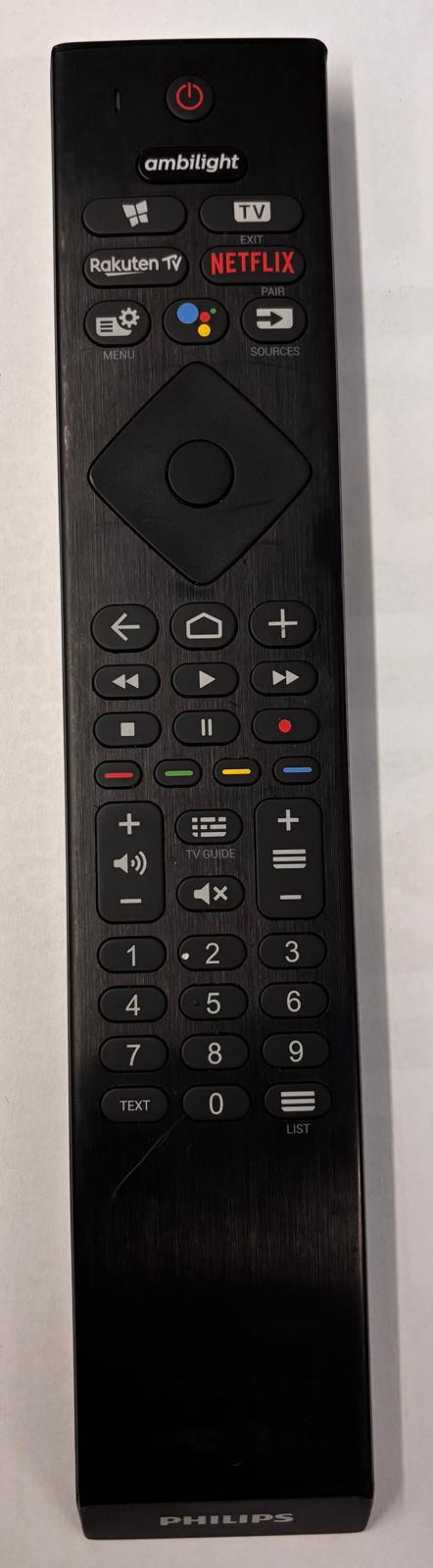 Telecomanda TV originala PHILIPS 398GM10BEPHN0019HT, Black, Resigilata