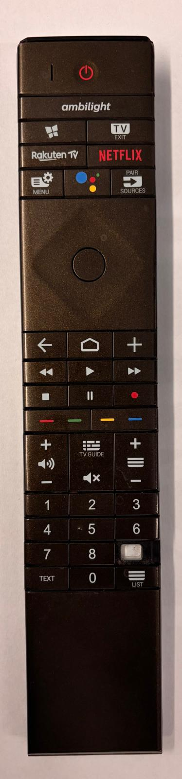 Telecomanda TV originala PHILIPS 398GM10BEPHN0020SY, Brown, Resigilata