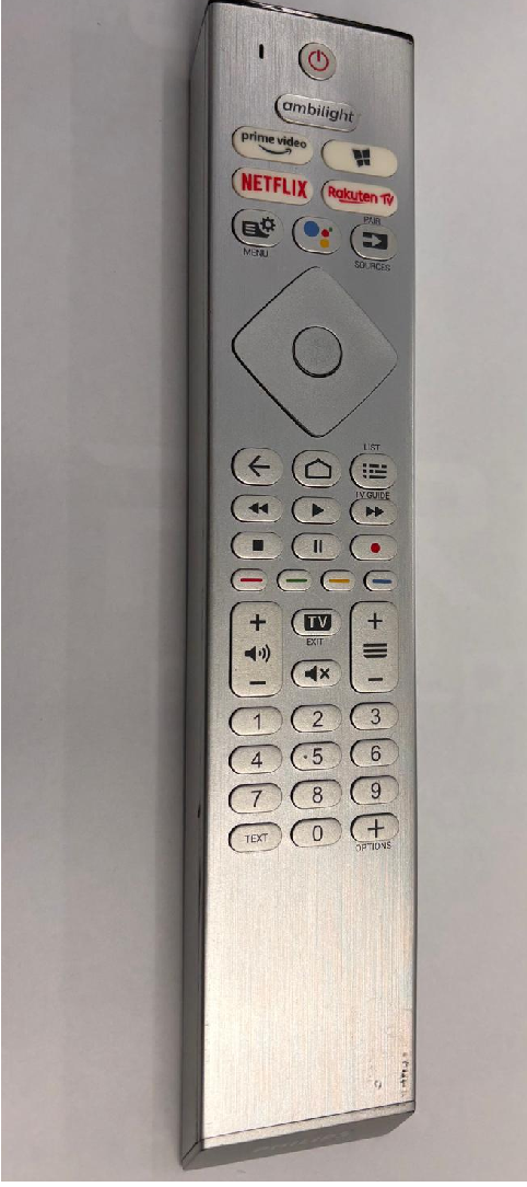 Telecomanda TV originala PHILIPS 398GM10SEPHN0010SY, Silver, Resigilata