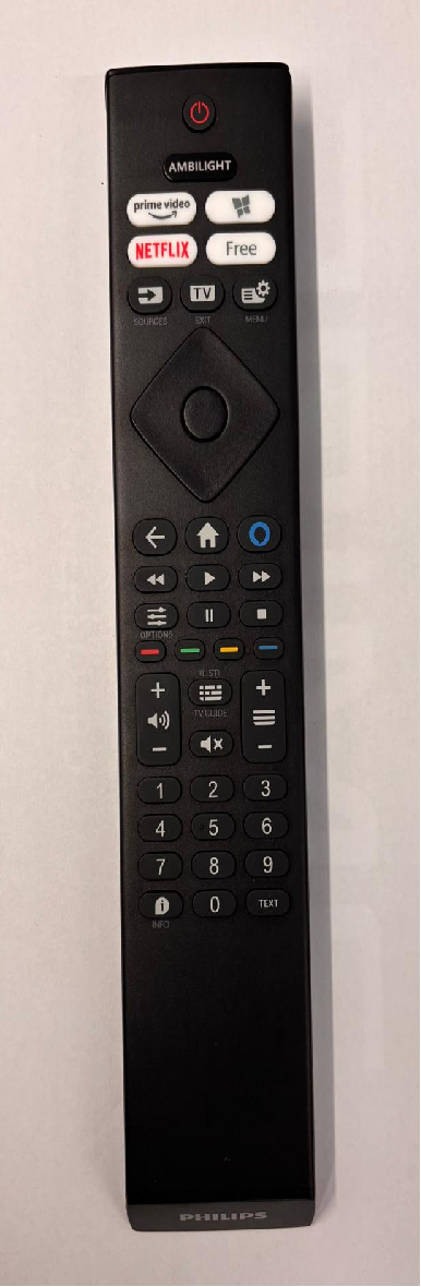 Telecomanda TV originala PHILIPS 398GR10BEPHNEU69HR, Black, Resigilata