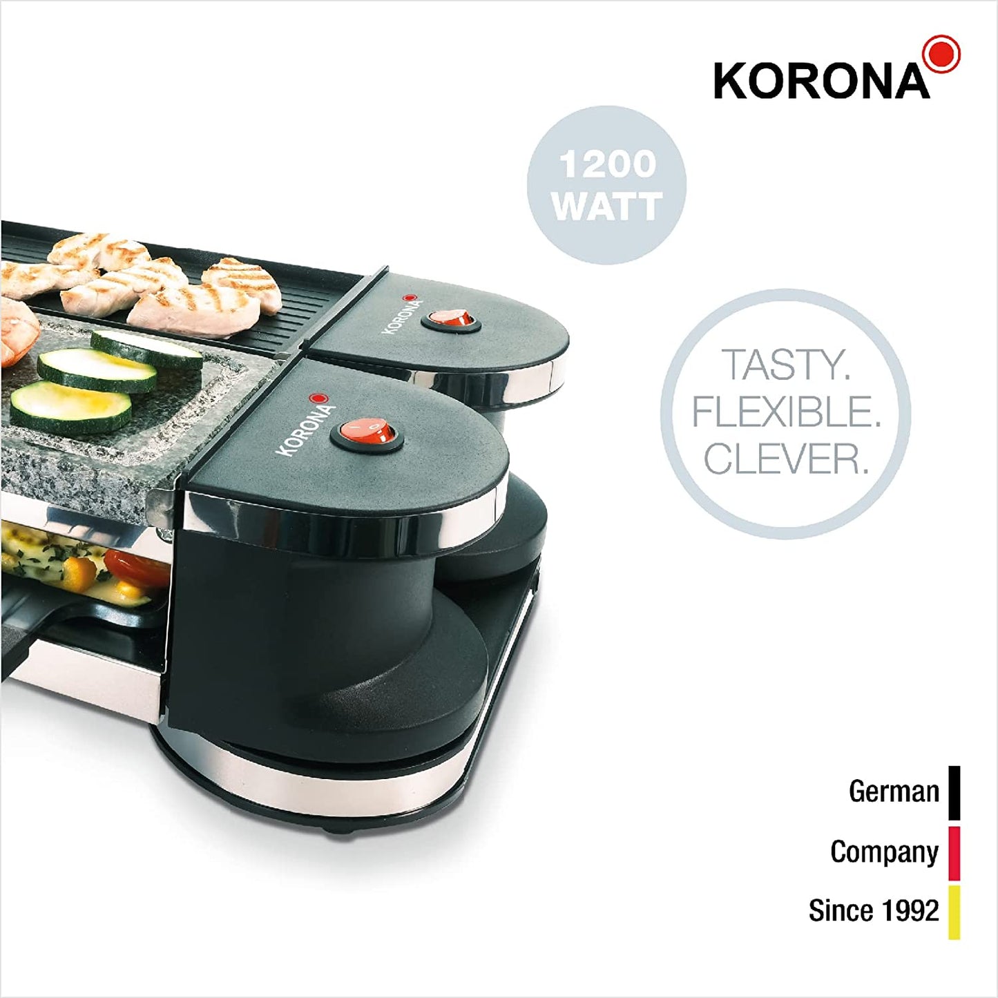 Plita Grill/Raclette electrica  8 persoane Korona 45071