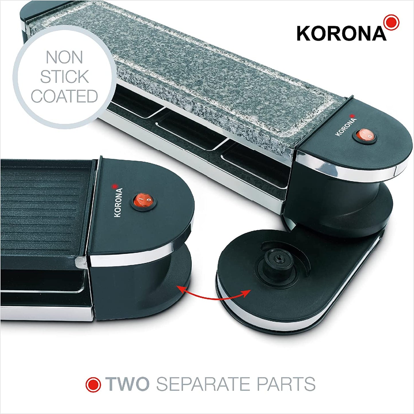 Plita Grill/Raclette electrica  8 persoane Korona 45071