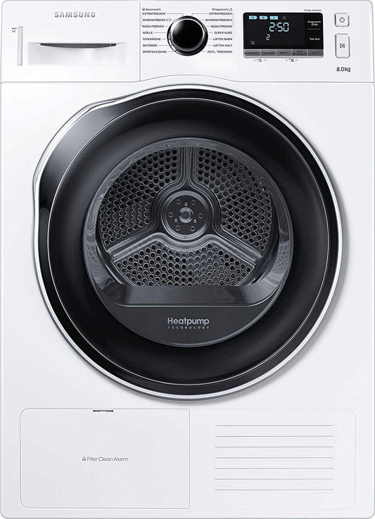 Uscator de rufe , pompa de caldura, Samsung DV80K6010CW A ++