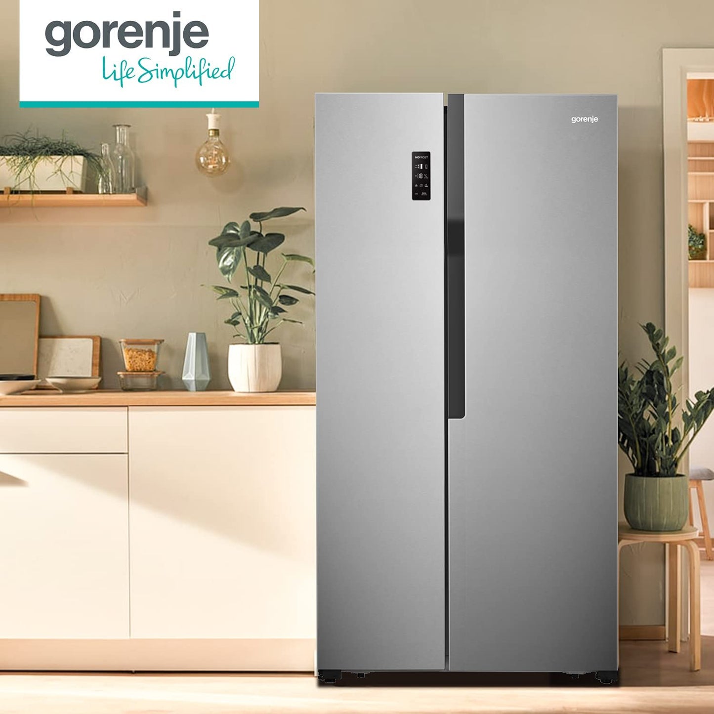 Side by Side Gorenje NRS 918 EMX