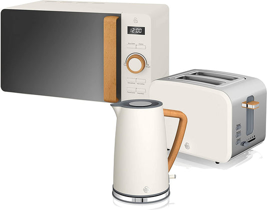Swan Nordic Set Microunde Cana electrica Toaster